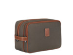 Longchamp Boxford Trousse de toilette 2 compartiments Brun