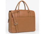 Lancaster Porte Documents Femme à 2 compartiments Camel