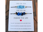 2 bracelets en pierres naturelles chips