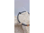 Bracelet hematite agate OLPA448