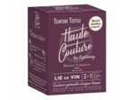 Teinture Haute couture lie de vin