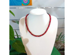 Collier lily en ivoire végétal