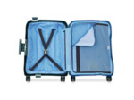 Delsey Moncey Valise Cabine 4 Doubles Roues 55 cm Slim Noir