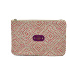 Mila Louise Poch GM LOS Trousse de Sac et Cosmétique Losanges Cassis