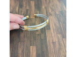Bracelet homme acier inoxydable torsadé