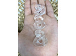 Pendentif infini cristal de roche