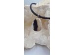 Pendentif opale des andes avec cordon liège olpa657