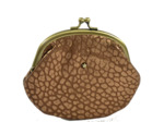 Mila Louise Oro JK Porte Monnaie Camel