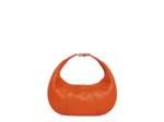 Le Tanneur Juliette Petit Sac Hobo En Cuir Grainé Terre Brulée