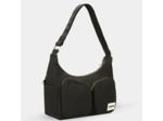 Hindbag Emile Sac Besace Multipoches En Coton Bio Noir