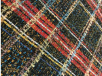 Tissu tartan vert scintillant