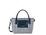 Lancaster KBA Marinière Osier Mini Sac A Main 518-078 Bleu