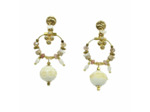 Boucles d'oreilles pampilles Murano DUNE