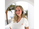 T-shirt femme col v brodé 81 Lifetarn