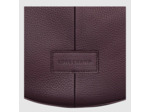Longchamp Essential Cuir Besace L Aubergine