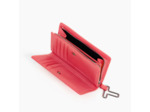 Le Tanneur Juliette Portefeuille Cuir Grainé Flamingo