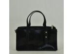 Mila Louise Lya BB Petit Sac à main Cuir Résille Noir