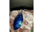 Pendentif sédiment de Corail bleu OLPA946