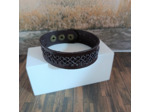 Bracelet cuir homme marron 5