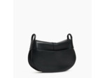 Le Tanneur Pia Petit Sac Bandoulière Cuir Lisse Noir