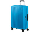 American Tourister Rejoy 77 cm Valise Trolley Verticale 4 Roues Azur Blue