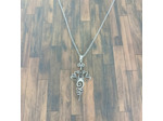 Pendentif lotus en acier inoxydable