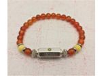 Bracelet message "Family" en pierres naturelles