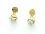Boucles d'oreilles Citrus Coral