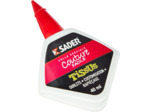 Sader Colle Spéciale Couture "Finis les Ourlets" – Colle Tissus et Textiles : Jeans, Cuir, Coton, etc – Ourlets, Customisation, Rapiéçage – Résiste aux Lavages – Flacon 40 ml