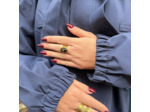Imperméable Flotte couleur indigo