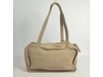 Biba Blaine Sac Porté Epaule en Cuir Velours BLI1L Topo