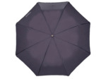 Isotoner Alpha X-Tra Parapluie Pliant Gris Liseré
