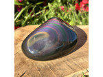 GALET OBSIDIENNE OEIL CÉLESTE