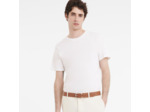 Longchamp Le Foulonné Ceinture Cuir Homme Caramel