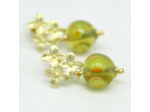 Boucles d'oreilles trio de fleurs ZESTE