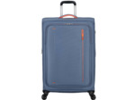 American Tourister CloudRider Valise Souple 78Cm 4 Roues Trolley Extensible & TSA Stone Blue