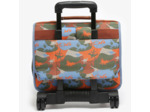 Caméléon Rétro Cartable A Roulettes 35cm Orange Dino