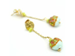 Boucles d'oreilles Citrus Coral