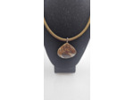 Pendentifs opale marocaine + collier en liège olpa656