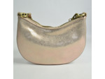 Mila Louise Nelia MX Sac Demi-lune Cuir Imprimé Rosée