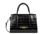 Lancaster Exotic trinity Petit Sac A Main 480-033 Noir croco