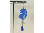 B.O. visage bleu