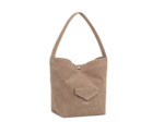 Lancaster Suedine KBA Mini Sac Seau 518-060 Beige Foncé