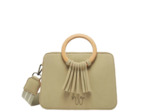 Woomen Camomille Sac Bandoulière Végan Moss