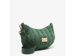 Woomen Ixora Sac demi-lune velours côtelé BIO Forest Green