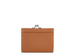 Lancaster Foulonné Porte-monnaie Fermoir Cuir 170-31 Caramel