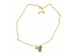 Collier ras de cou doré Oralya