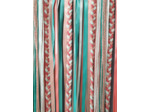 Attrape rêves prénom personnalisable, Corail, vert d'eau et jade