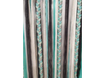 Attrape rêves prénom personnalisable, Vert Jade,anthracite et blanc