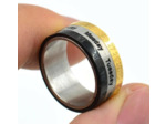Bague homme  anneaux numériques romains